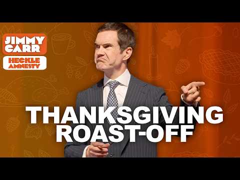 Thanksgiving with Jimmy Carr: Roasting America One Heckle at a Time