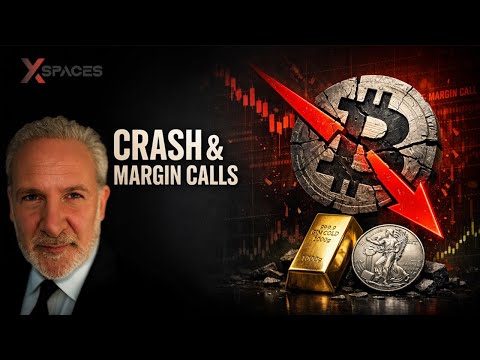 Bitcoin crash; margin liquidation, gold, silver, and related equities.