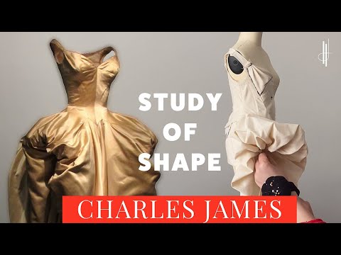 The Making of a Charles James Gown: Shape Study & Draping