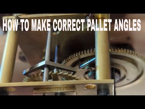 Finding a Way to Repair Clock's Pallets Impulse Faces How To