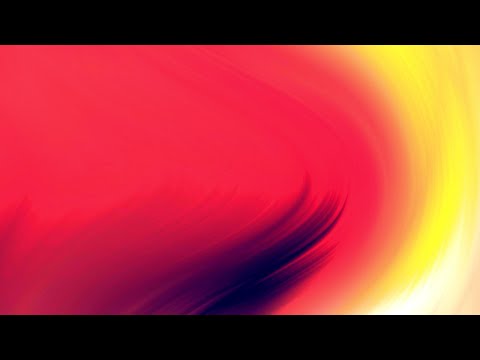 🔥 4K – Abstract Flow in Warm Tones | Red, Pink and Yellow | Silent Loop