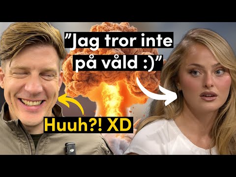 Stridspilot Reagerar på Influencers som Vill Fly Sverige (Skavlan)