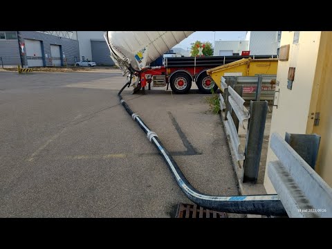 STD- SILOS- ODKURZACZ👍 O KROK OD KATASTROFY... ROZŁADUNEK GRANULATU NA 4 WĘŻE