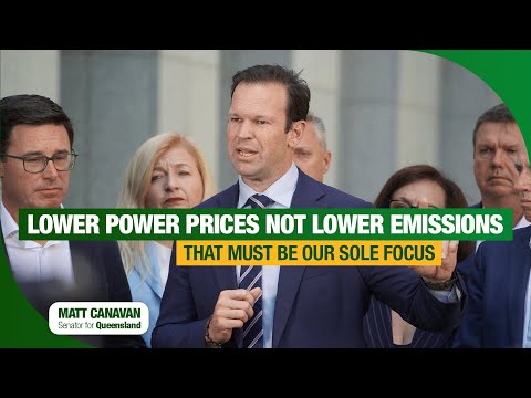 Our Aussie energy grid should lower Aussie energy prices not reduce global emissions.