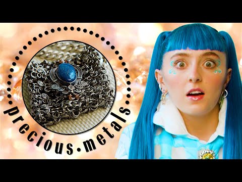 Ashnikko Shows Off Her Eye-Popping Jewelry Collection | Precious Metals | Marie Claire