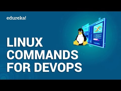 Linux Commands for DevOps | Linux Essentials for DevOps | Linux Tutorial | Edureka