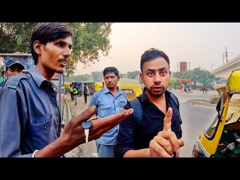 Delhi Police Inspector saves me from rickshaw scam 🇮🇳