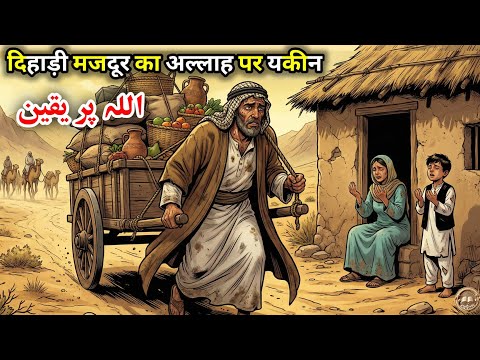 Ek Dihadi Mazdoor Ka Allah Par Yakeen Jisne Badal Di Taqdeer | Emotional Islamic Kahaniyan#urdustory