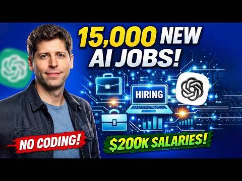 Sam Altman’s New AI Jobs Platform: Revolutionizing Careers & Creating 15,000 Jobs Weekly!