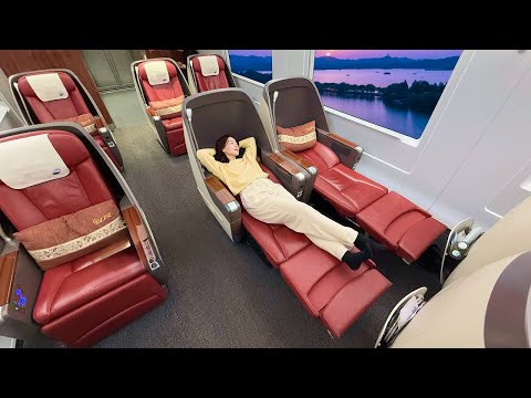 Full-Flat Business Class on China’s Bullet Trains 🇨🇳