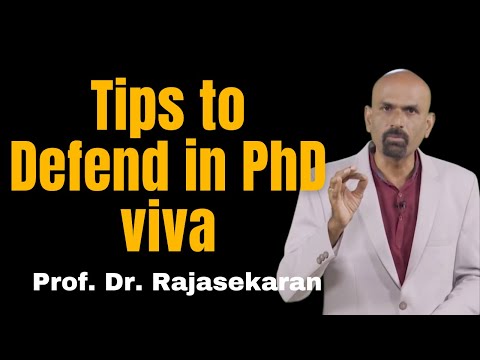How to defend thesis in PhD viva ?
