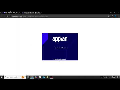 Buiding basic Appian Application and maintain health with monitoring tab