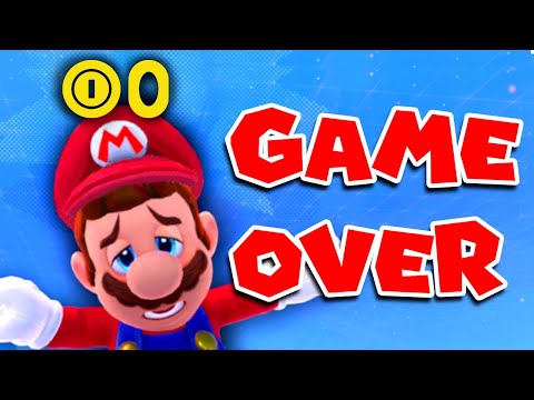Mario Odyssey but you lose 1 Coin every second. Game Over at 0.