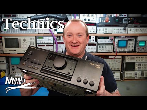 Technics Amp repair with NO PARTS!