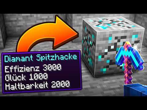 Minecraft, aber ABBAUEN VERZAUBERT meine ITEMS...