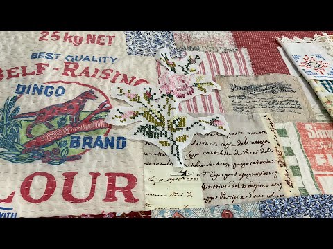 Part 19 BLOCK 6 #thejustbecausequilt #fabricbyroxycreationsprojectideas #slowstitch