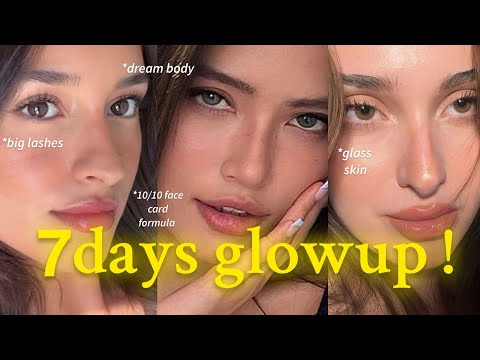 How to GLOWUP in just 7 DAYS ✨