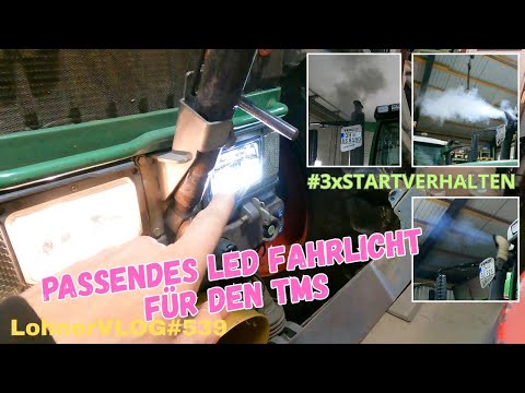 LohnerVLOG#539 LED Fahrscheinwerfer für die Fendt 900 TMS I Ladewagen waschen I Vom FJD AT1 zum AT2