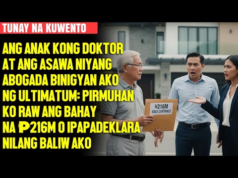 Lilipat Na Kami Dito, Tay,” Sabi Ng Anak Ko — Inabot Ko Sa Kanya Ang ₱216M Na Bahay