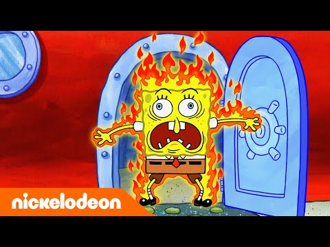 سبونج بوب | أطرف لحظات الموسم العاشر - 50 دقيقة من سبونج بوب!| Nickelodeon Arabia