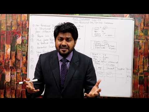 What is NoSQL Database in Hindi/Urdu | LEC-74 | Non Relational Databases | AWS DynamoDB