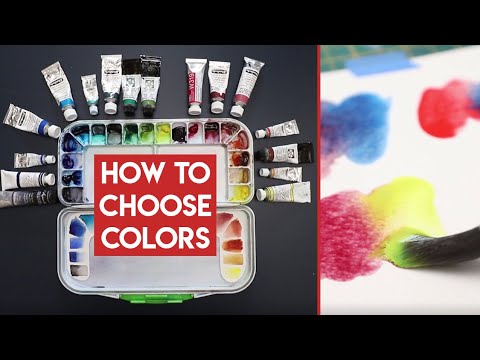 A super nerdy watercolor palette SETUP GUIDE ✶ How to research and explore (non toxic) colors