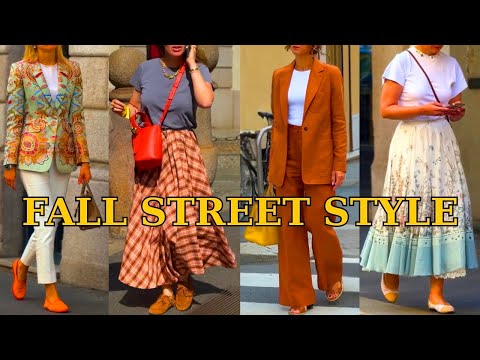 Milan Street Fashion 2025🍂Trendy Fall Outfits, Effortless Chic & Italian Inspiration•Must-See Looks