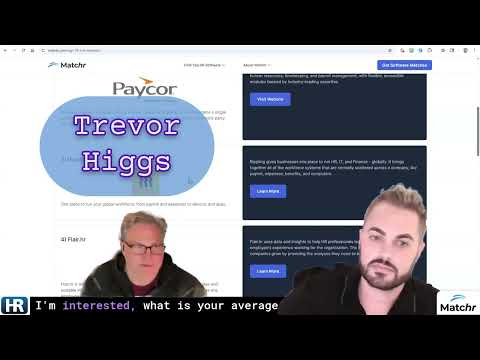 Town Hall - New Member Spotlight: Matchr & Dave Rietsema