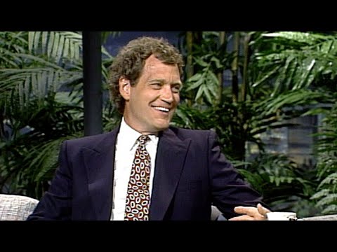 David Letterman Talks About The Time Johnny Stole His Car on Carson Tonight Show