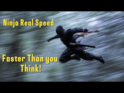 Can Humans Move Like Ninjas? Real Speed Tested! 速さ