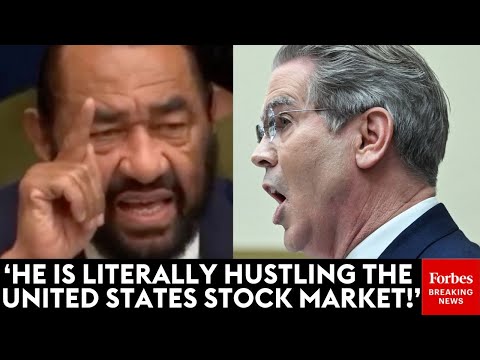 'Do You Think That This Should Be Investigated?': Al Green Grills Bessent Over Trump's DJT Stock
