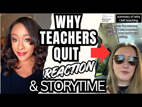 Why Teachers QUIT: Low Pay, Bad Principals, Student Behavior & Testing Pressure (Ex-Teacher Reacts)