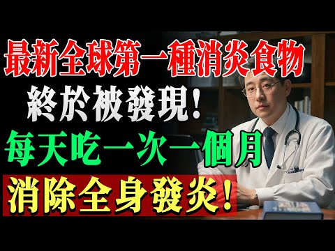 別再讓慢性發炎毀健康！教你吃對這些平民消炎神食，從腸胃到關節、三高問題一次搞定！