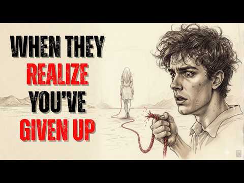 When An Avoidant Realizes You’ve Given Up: The 5 Stages of Panic || CARL JUNG