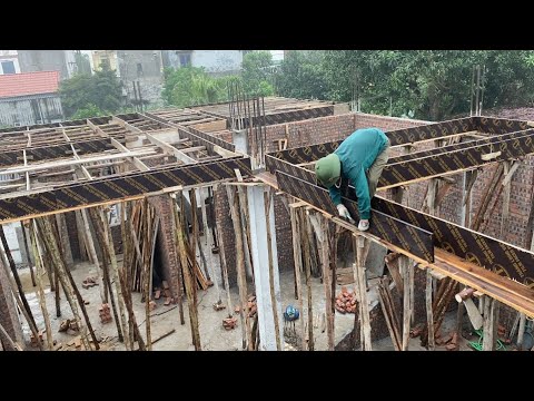 Traditional Techniques to Build Reinforced Concrete Ceilings Fast and Firmly