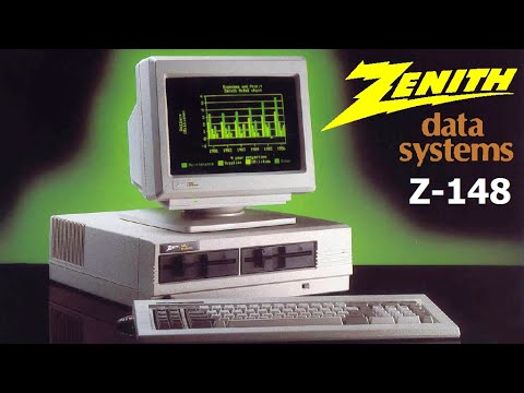 Zenith Z-148 rare retro PC Rifa repair & review