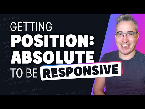 Position absolute and responsive layouts