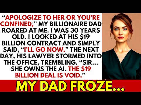 MY BILLIONAIRE DAD GROUNDED ME AT 30 FOR $19 BILLION... I USED MY SECRET AI TO BANKRUPT HIS EMPIRE..
