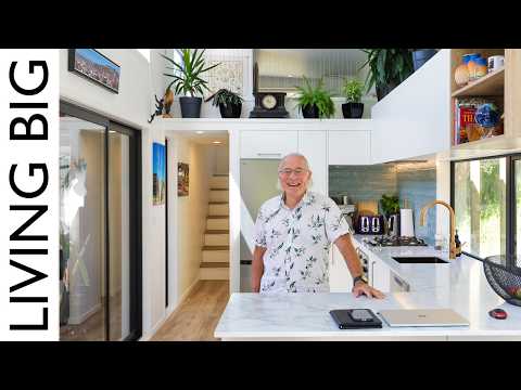 At 77, He Started a New Life in an Off-Grid Tiny House