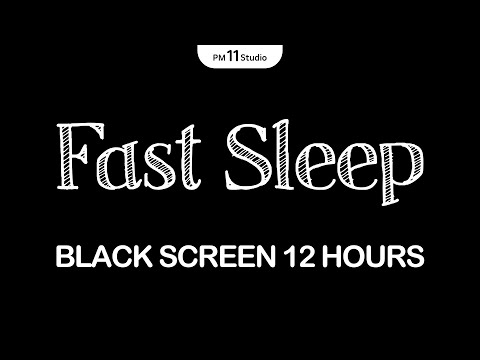 Sleep in Seconds – Soothing Sounds for Fast Sleep | Sleeping Music for Deep Sleeping | Black Screen