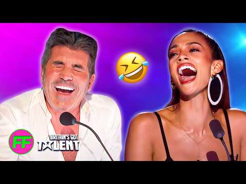 NON-STOP LAUGHS 🤣 Funniest Britain's Got Talent Auditions! 🇬🇧