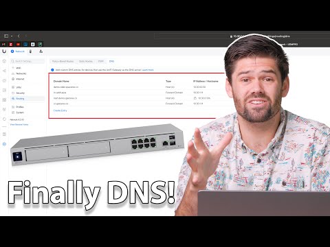 UniFi FINALLY added DNS - How to add DNS records to Dream Machine Pro 8.2.93