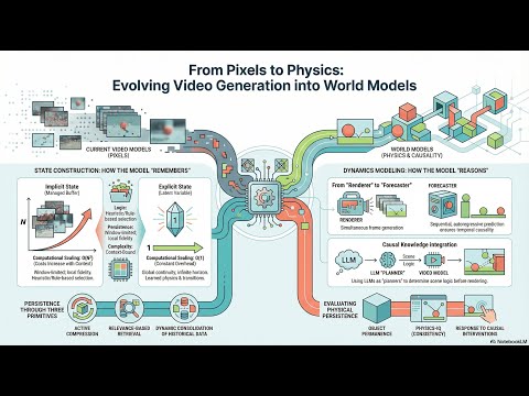 A Mechanistic View on Video Generation as World Models: State and Dynamics