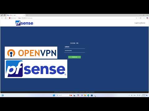 How to setup OpenVPN server on pfSense