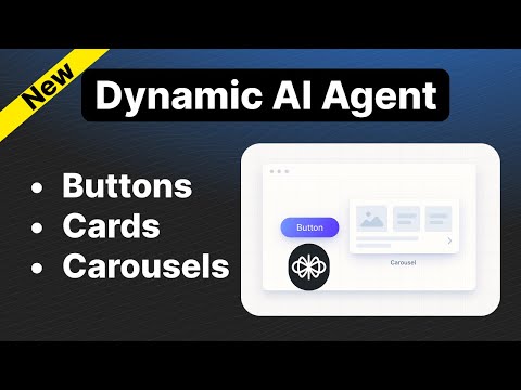 NEW Voiceflow Features: Dynamic UI Elements for AI Agents