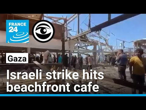 Gaza: In the rubble of a cafe bombed by Israel • The Observers - France 24