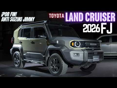 🔥 ¡POR FIN! Nuevo TOYOTA LAND CRUISER  FJ 2026 | El mini Land Cruiser. 🚙❤️ todo terreno ECONÓMICO.