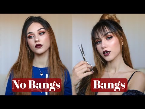 Transforming Boring Hair | Cutting Bangs