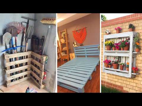 +177 incredible ideas for FURNITURE MADE with PALLETS and create unique, sustainable pieces while...