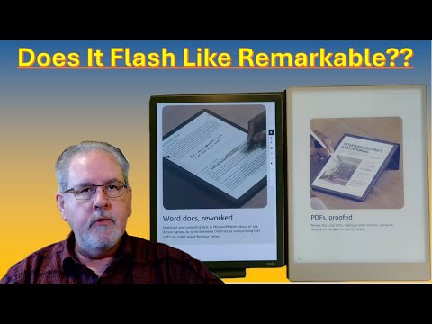 Kindle Scribe Colorsoft:  Color Flashing???